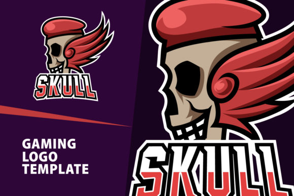 Download Skull Mascot Gaming Logo Design - Gaming Collection