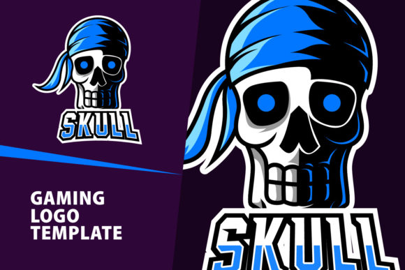 Download Pirate Skull Mascot Gaming Logo Design - Gaming Collection