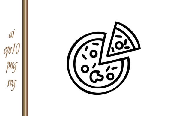 Download Doodle Pizza Icon Sketch Food Vector - Premium Bundle